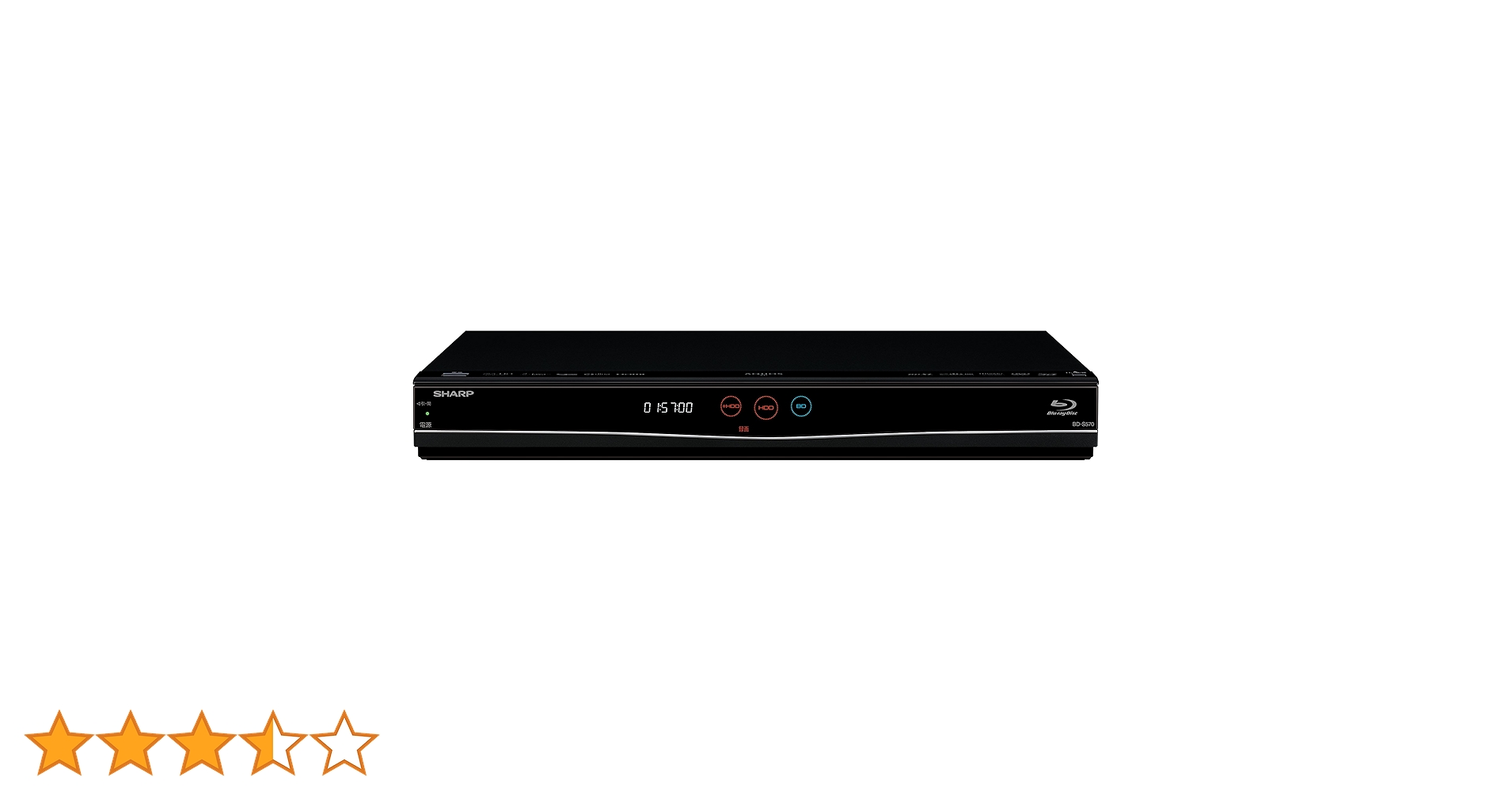 SHARP AQUOS BD-S570 ブルーレイレコーダー Amazon.co.jp: Sharp Aquos BD-S570 500GB 1 Tuner Blu-ray Recorder